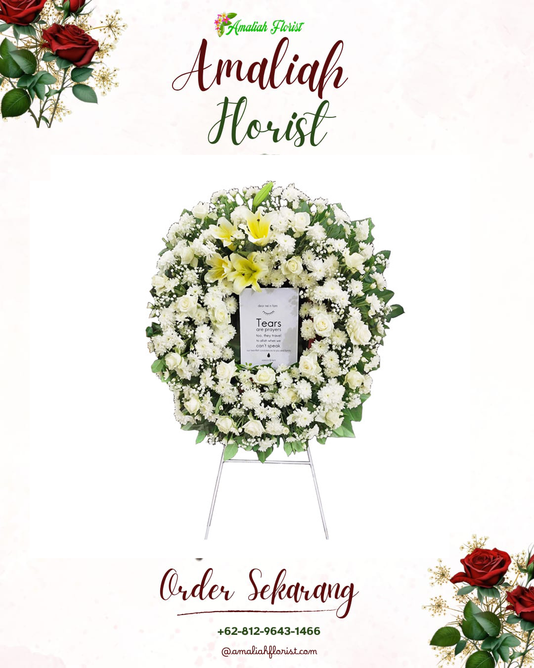 Krans Bunga Duka Bontang Barat